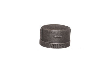 ความแม่นยำสูง GI Pipe Fitting Cap Banded / Beaded Water Pipe End Cap OEM