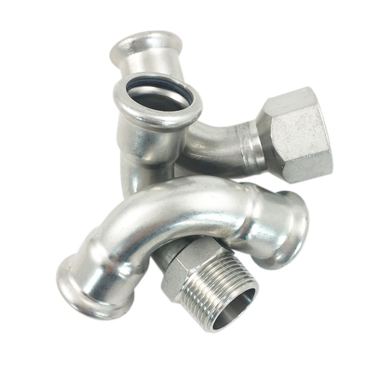 2320psi Equal Casting 1/4 &quot;Female NPT Stainless Steel Tee